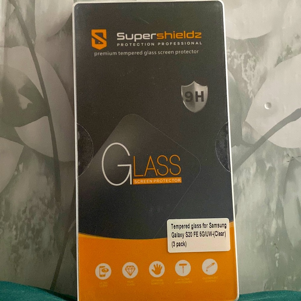 Samsung S20 FE Tampered Glass Screen Protector 3 in 1